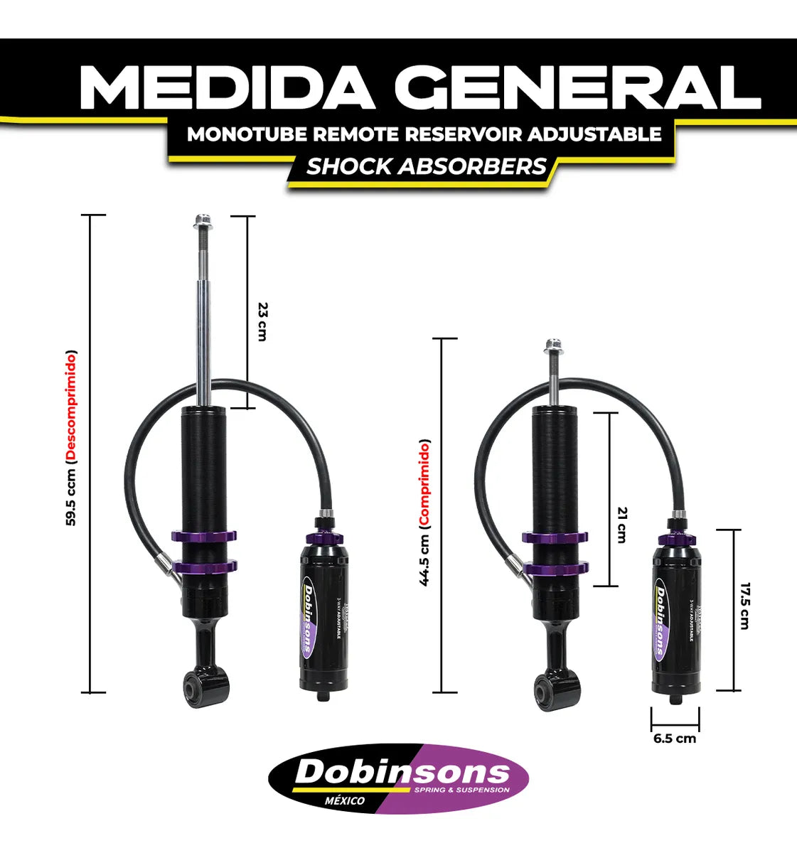 Amortiguador Delantero Dobinsons Mra Mitsubishi L200 2024+
