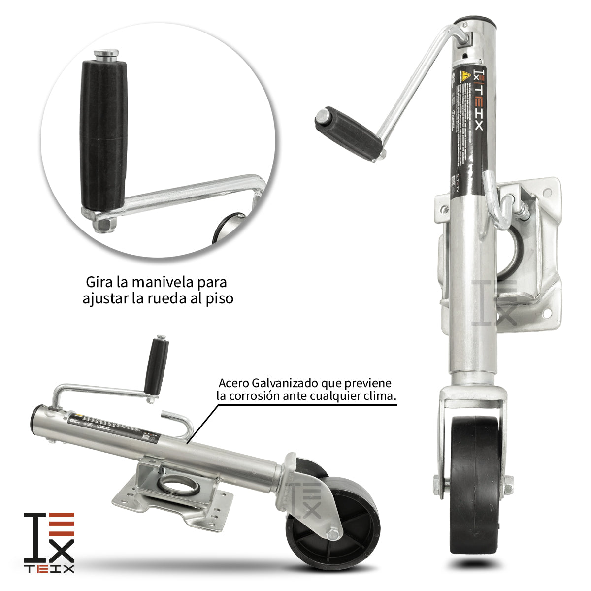 ENGANCHE DE BOLA CON RUEDA 1500 LIBRAS