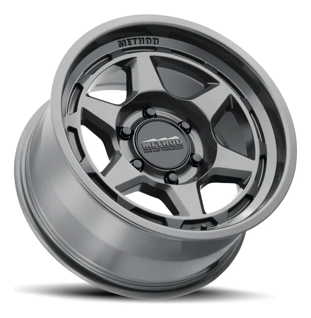 Rin Method Mr708 17x8.5 6x5.5 Gloss Titanium