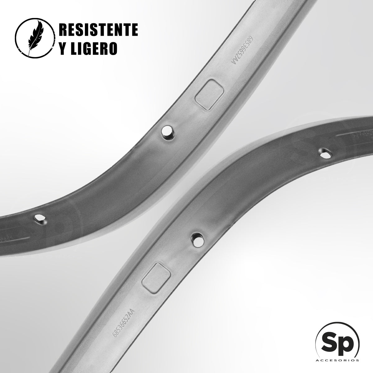 EXTENSIÓN DE GUARDABARROS CANTONERA PARA JEEP GLADIADOR JT 2019 - 2024