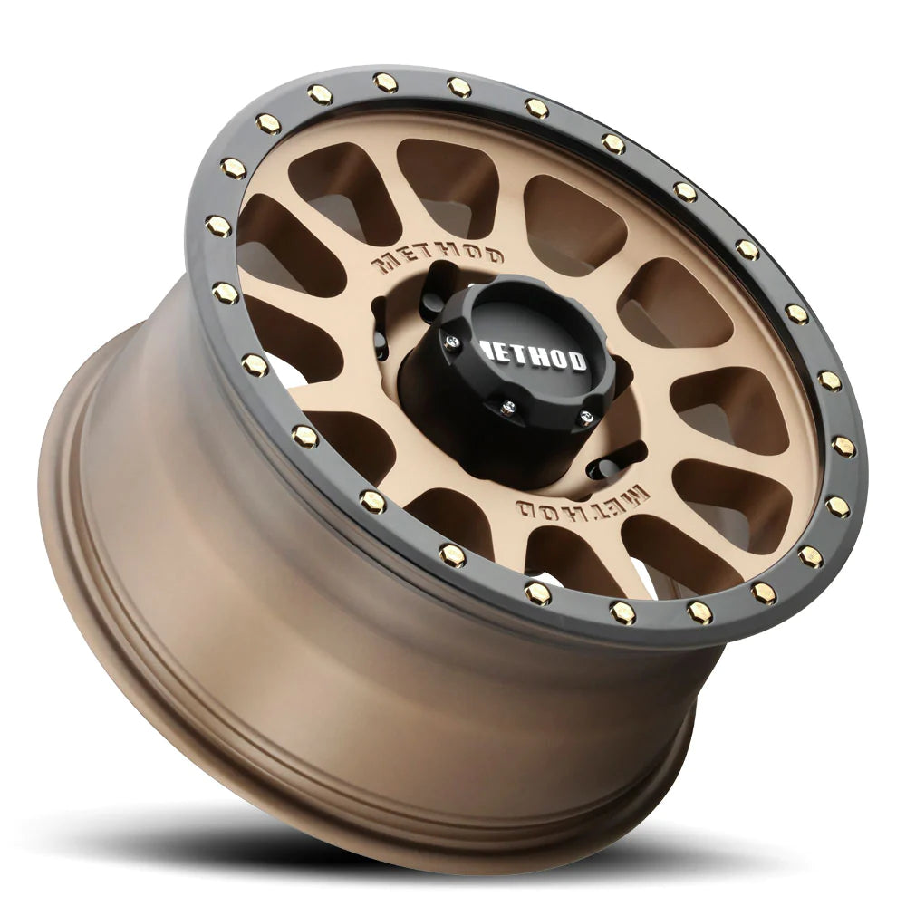 RINES 17X8.5 6X139.7 CB108 MR305 NV BRONZE - MATTE BLACK LIP