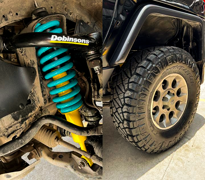 SUSPENSION DOBINSONS TWIN TUBE LIFT KIT 2.5" PARA TOYOTA FJ 2007-2014