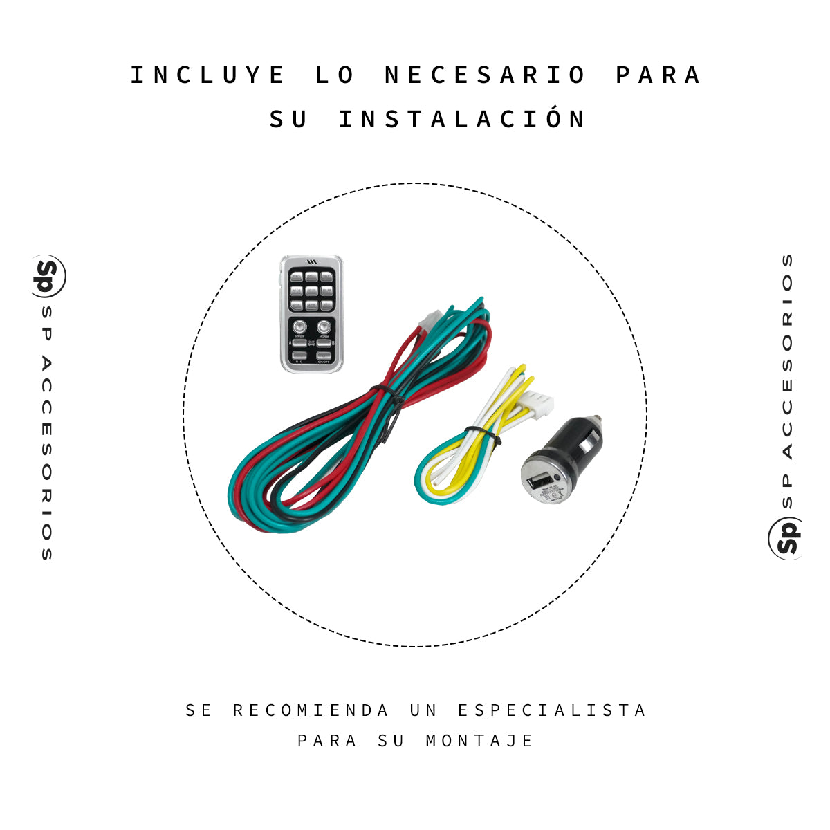 SIRENA DE ALARMA 12V 200W UNIVERSAL