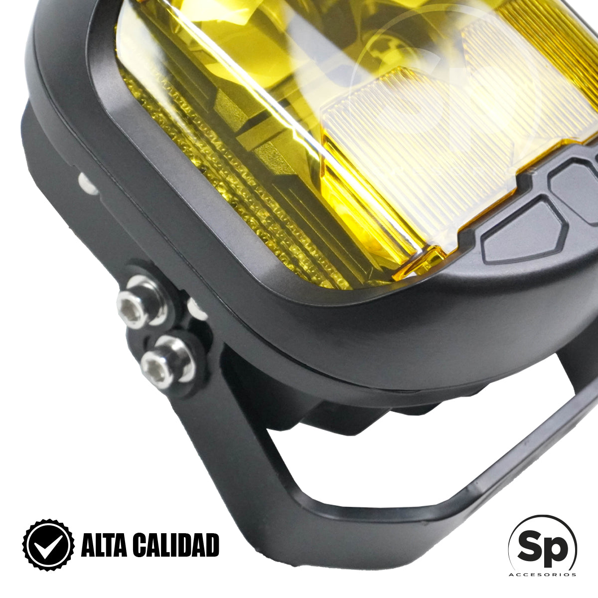 PAR DE LUCES LED SPOT AMBAR OFF ROAD