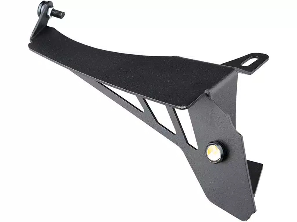 SET DE SOPORTES DE CORTE RUGGED RIDGE CON DRL PARA CANTONERA/ JEEP GLADIADOR-WRANGLER JL OVERLAND SAHARA SPORT 2020-2023