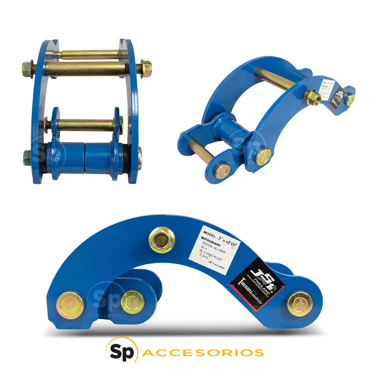 COLUMPIOS SUSPENSIÓN SUAVIDAD PARA MITSUBISHI L200 2016-2023 TRASERO