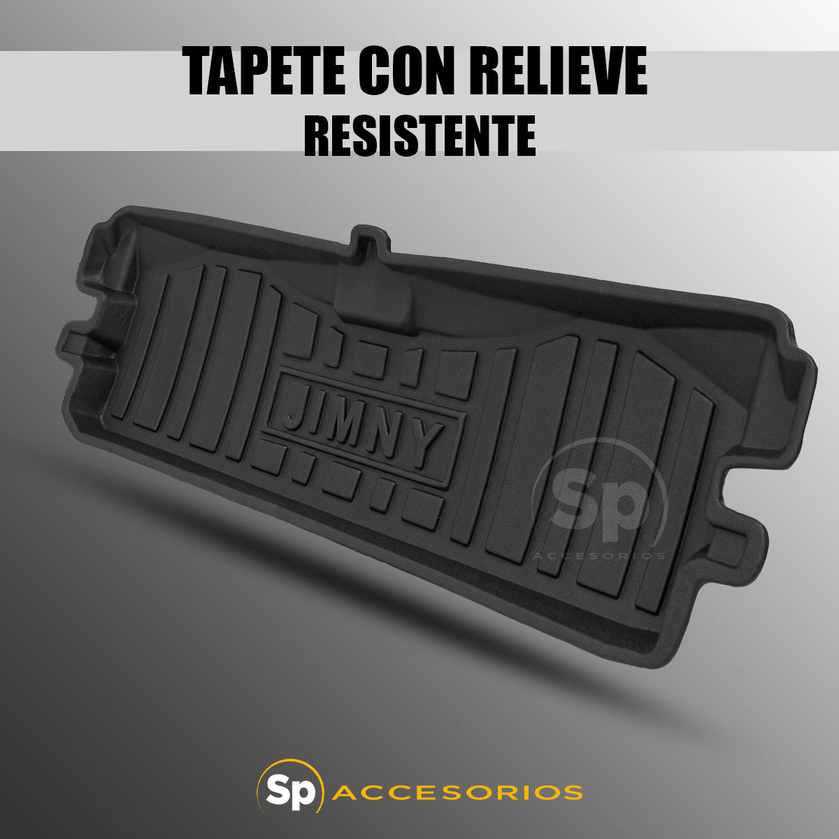 TAPETE DE CAJUELA USO RUDO TIPO CHAROLA PARA SUZUKI JIMNY 2020 - 2023