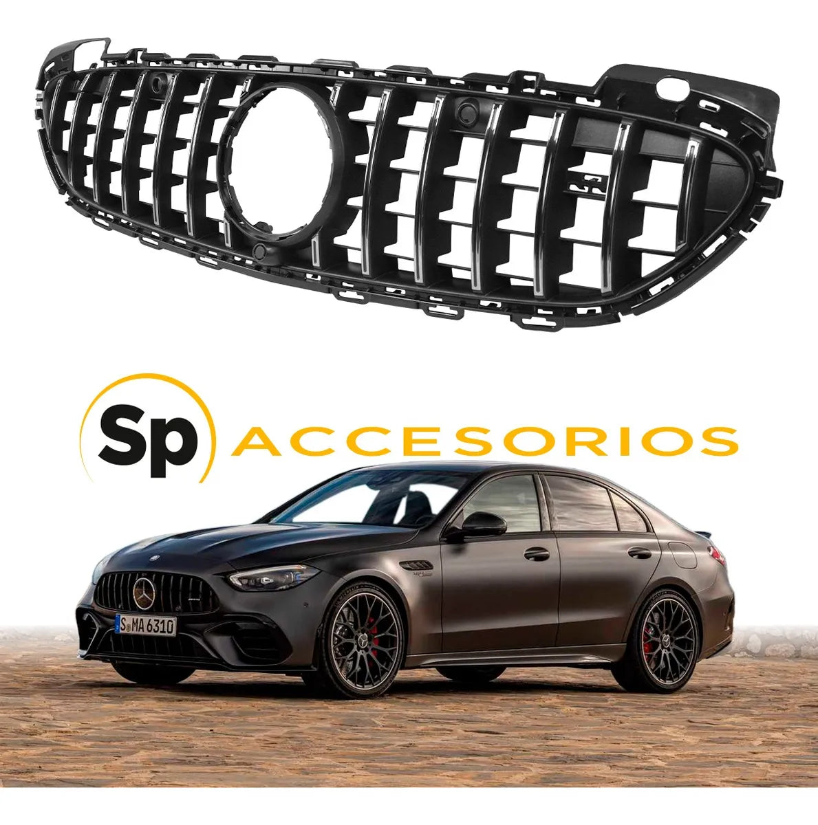 Body Kit Deportivo Para Amg 2021+ Tipo C Class Coupe A C63
