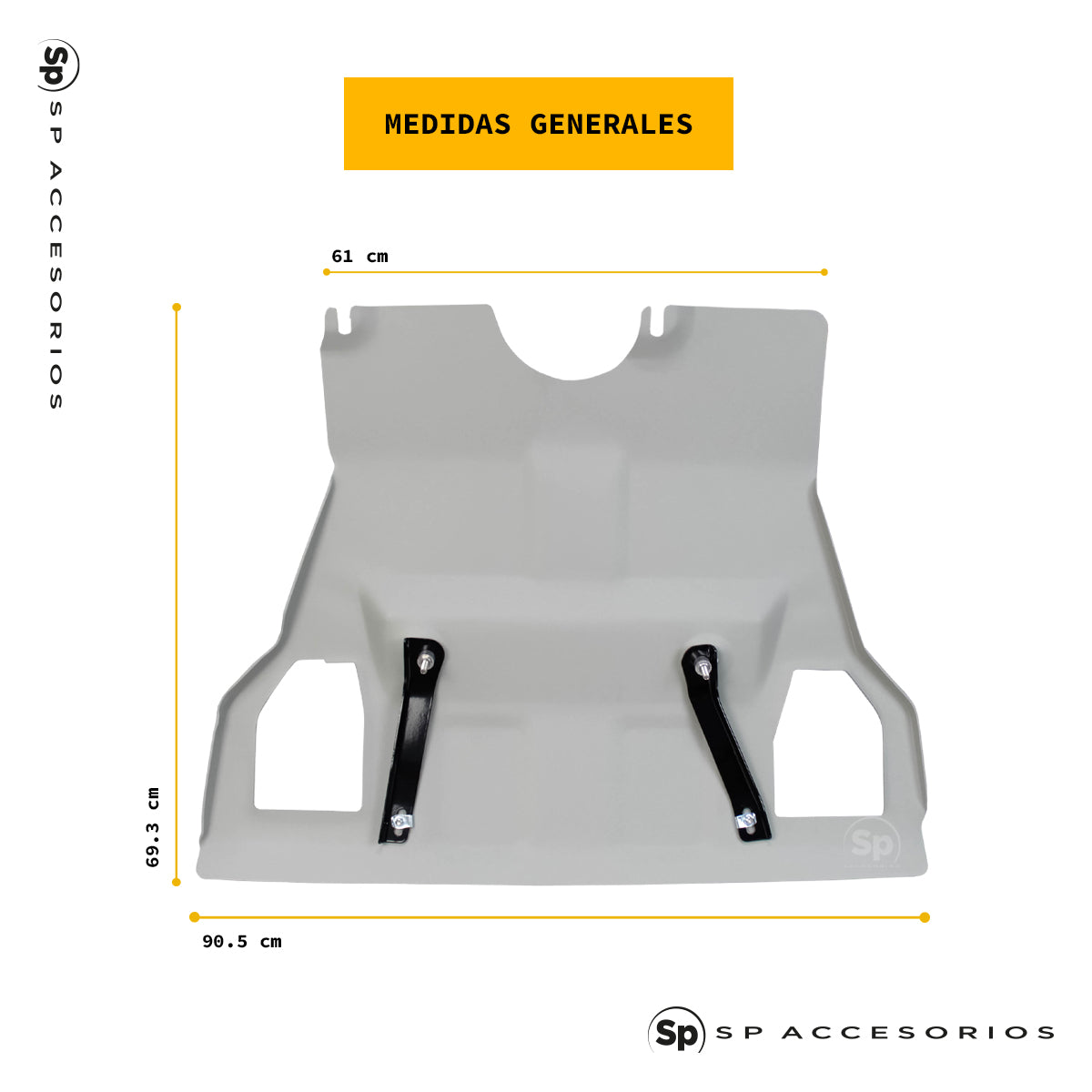 SKID PLATE PARA TOYOTA TACOMA 2012 A 2015