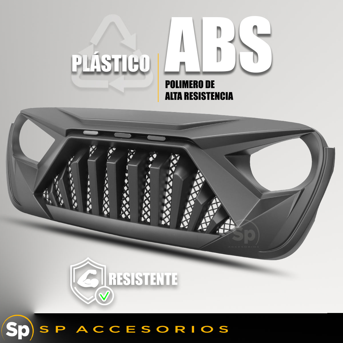 PARRILLA ANGRY PARA JEEP WRANGLER JL 2018 - 2024