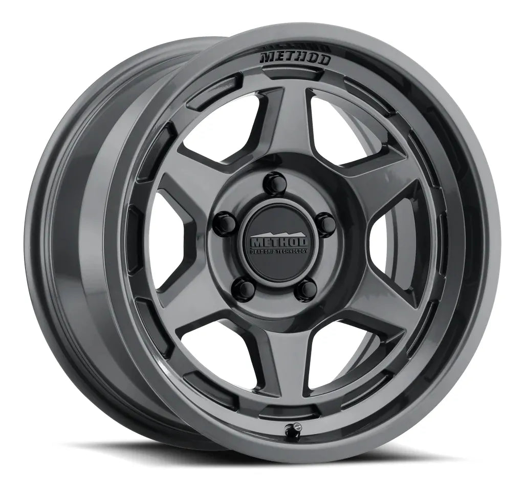 Rin Method Mr708 17x8.5 6x5.5 Gloss Titanium