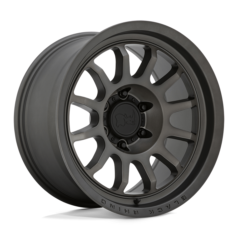 RINES BLACK RHINO RAPID 17X9.5 5X127 CB71.6 ET-18 MATTE BRUSHED GUNMETAL