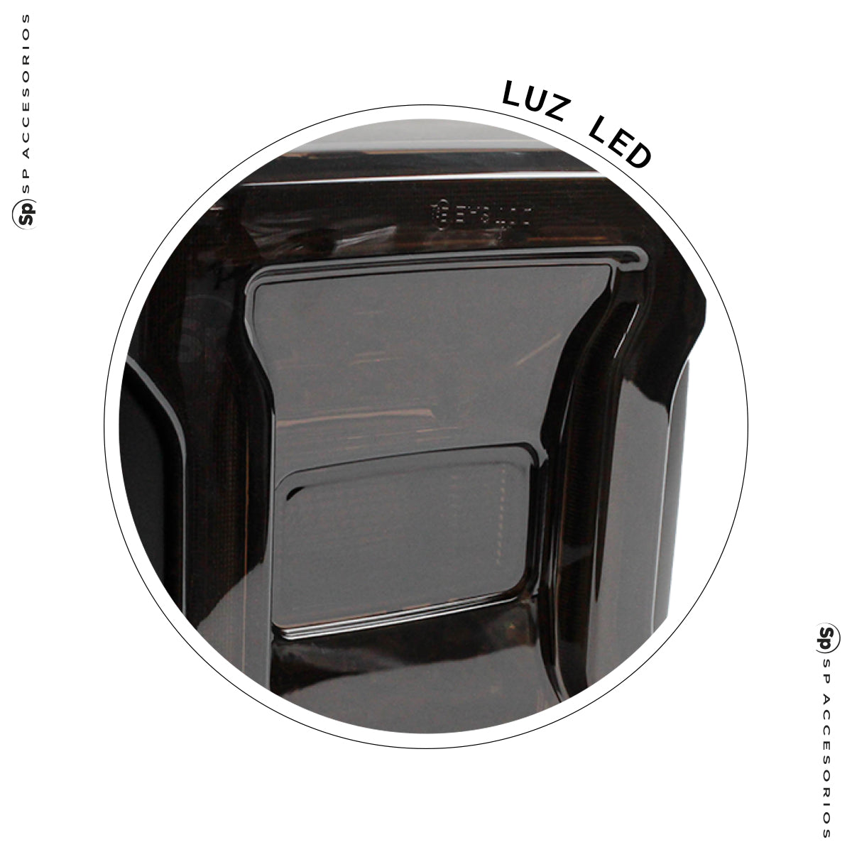 CALAVERAS LED HUMO JEEP WRANGLER JK 2007 - 2018