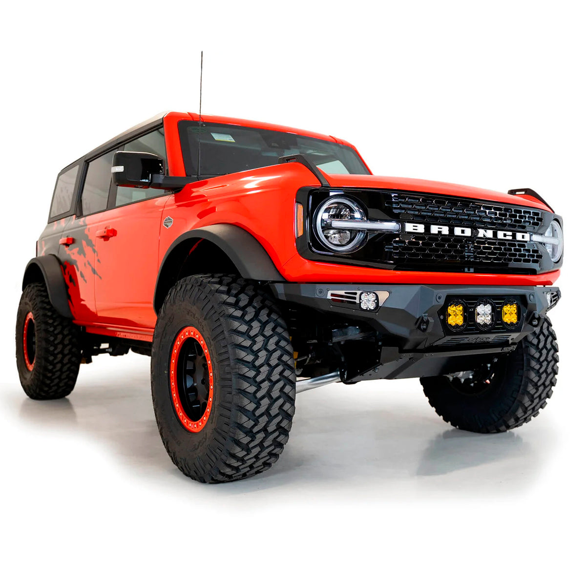 DEFENSA DELANTERA BOMBER PARA FORD BRONCO 2021 - 2024