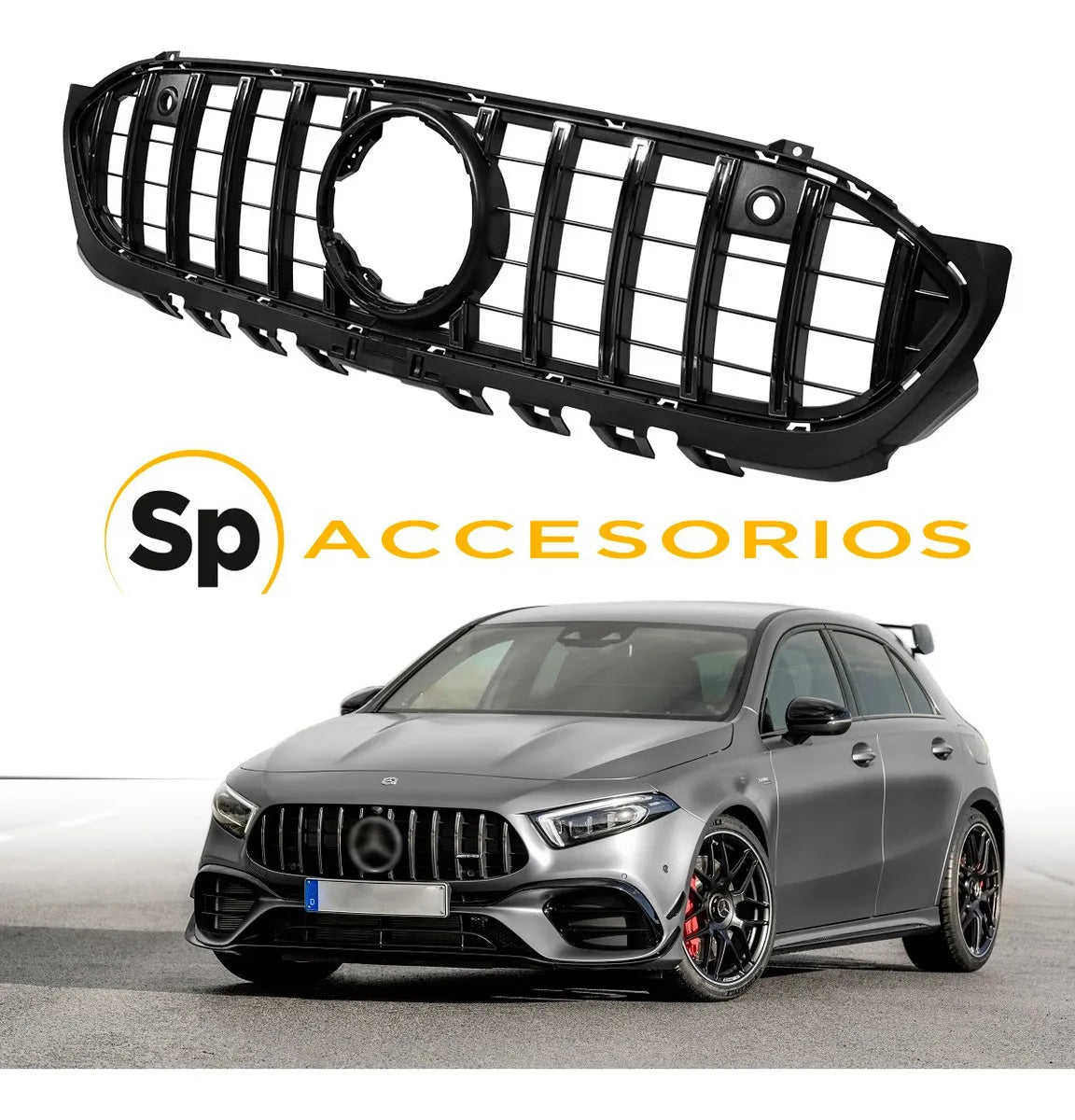 Body Kit Deportivo Benz Amg 19+ Tipo Class A Hatchback - A45