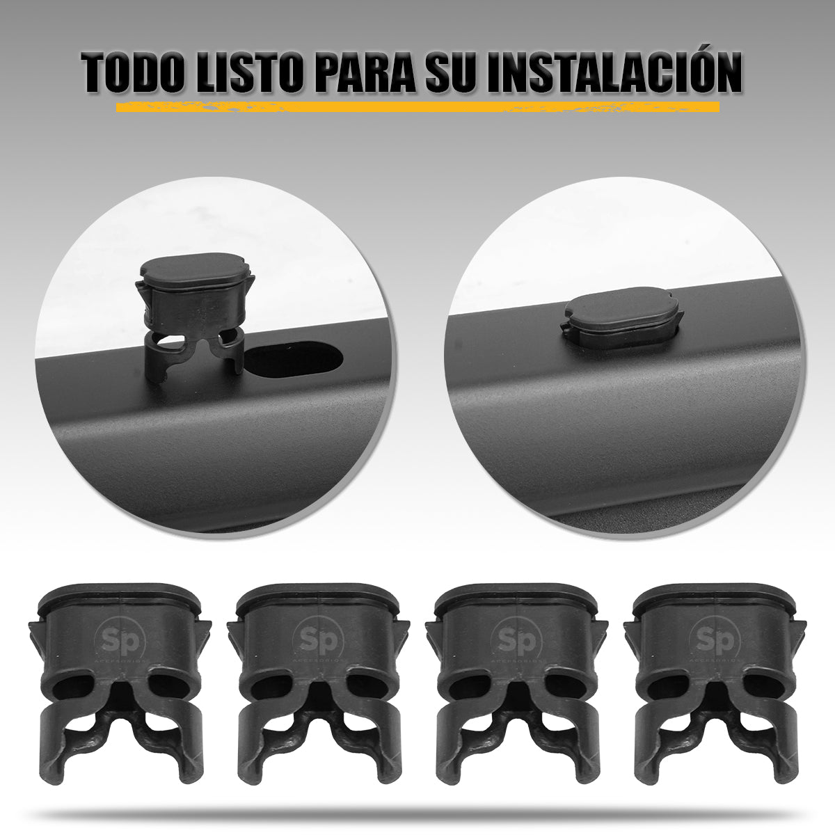 BARRAS DE TECHO PORTAEQUIPAJE PARA MITSUBISHI L200 2016 - 2022 TIPO OEM