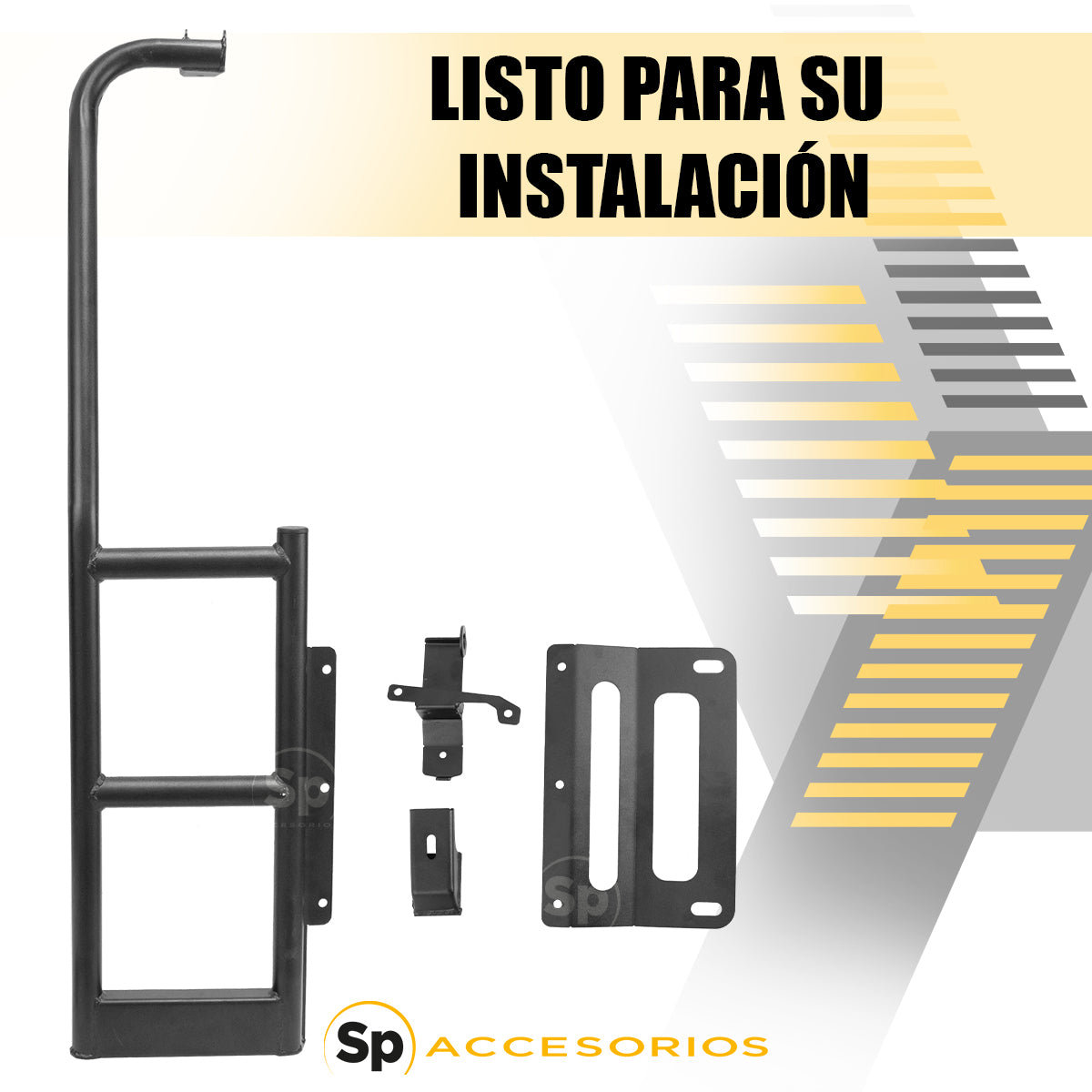ESCALERA TRASERA CANASTILLA PARA TOYOTA FJ CRUISER 2007 - 2017