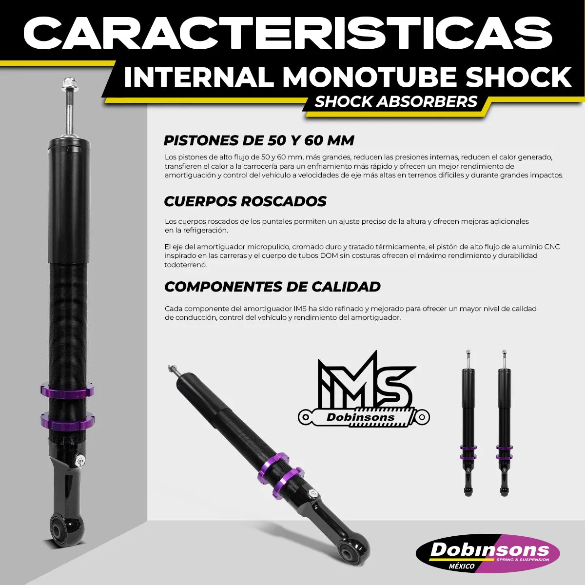 Amortiguador Delantero Ims Dobinsons 4runner 5ta Gen 2009+