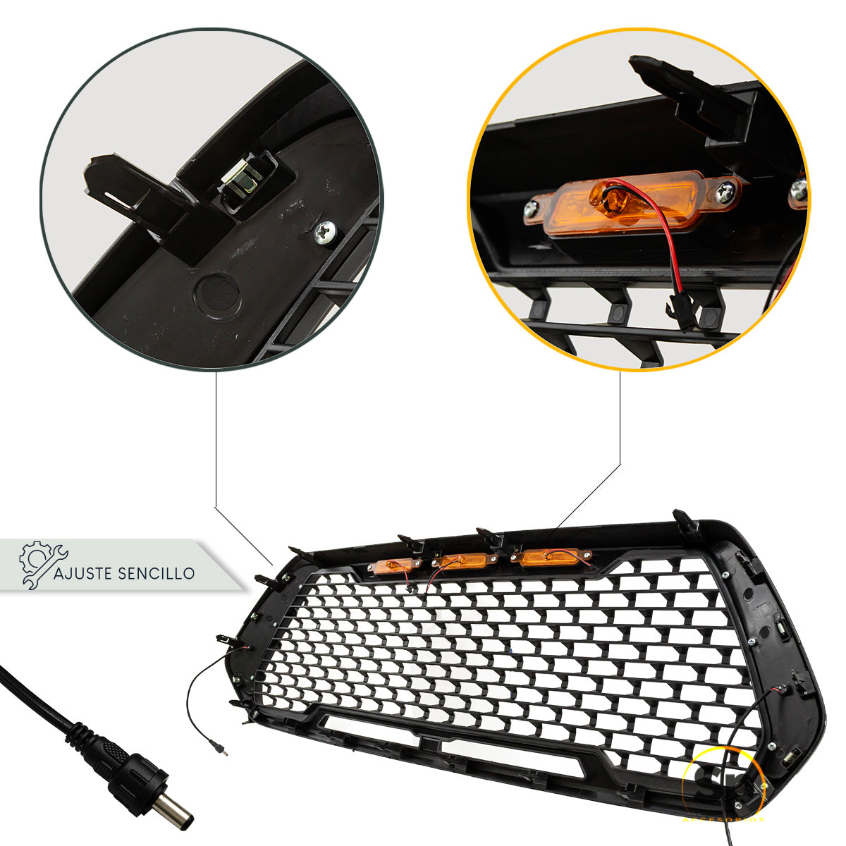 PARRILLA FRONTAL TOYOTA TACOMA SPORT 2016 A 2022