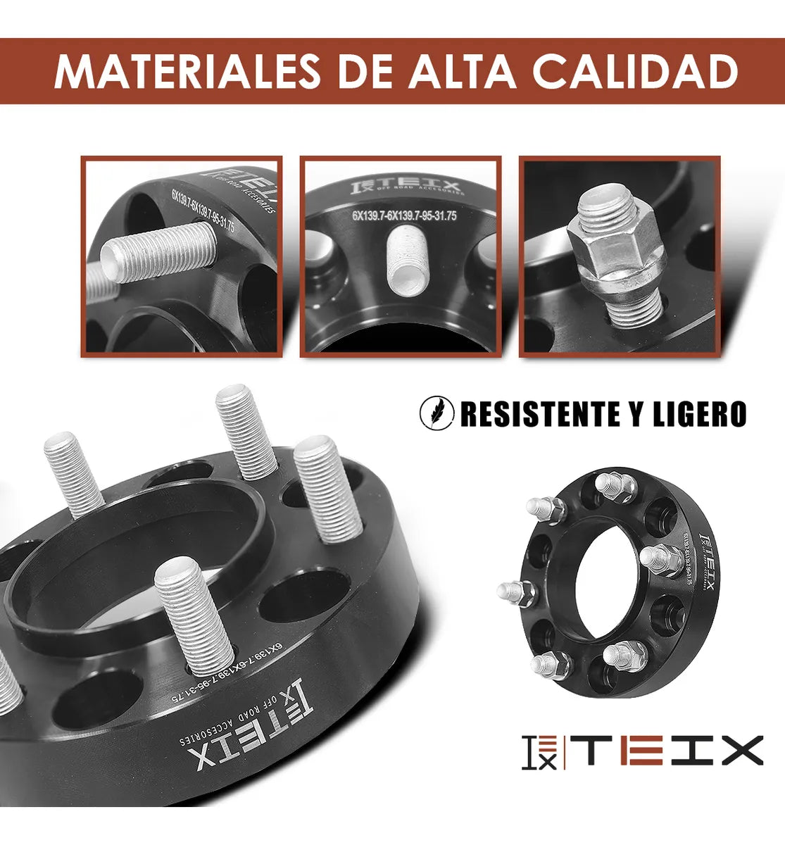 Espaciadores 1.25 De Rines Para Toyota Tacoma 2024-2025