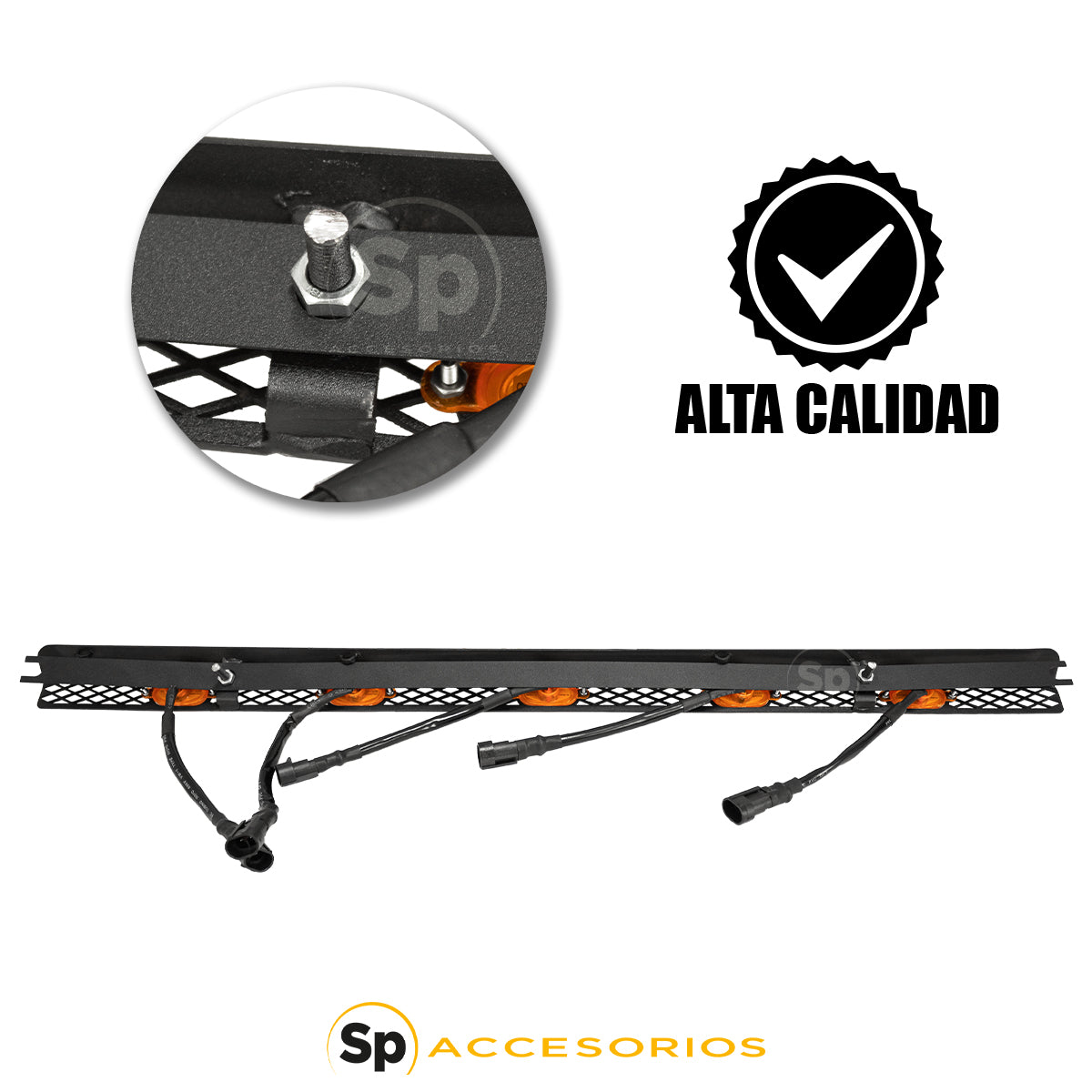 VISTA DE COFRE CON LUZ LED ÁMBAR PARA TOYOTA FJ CRUISER 2007 - 2017