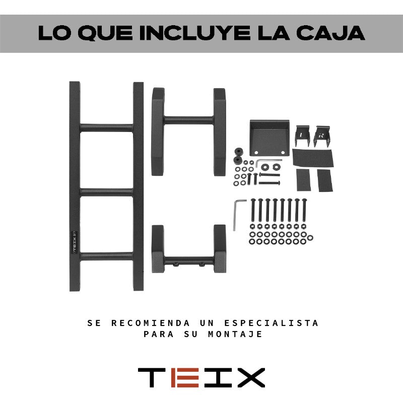 ESCALERA TRASERA RECTA TEIX OFF ROAD SUZUKI JIMNY 2019-2024