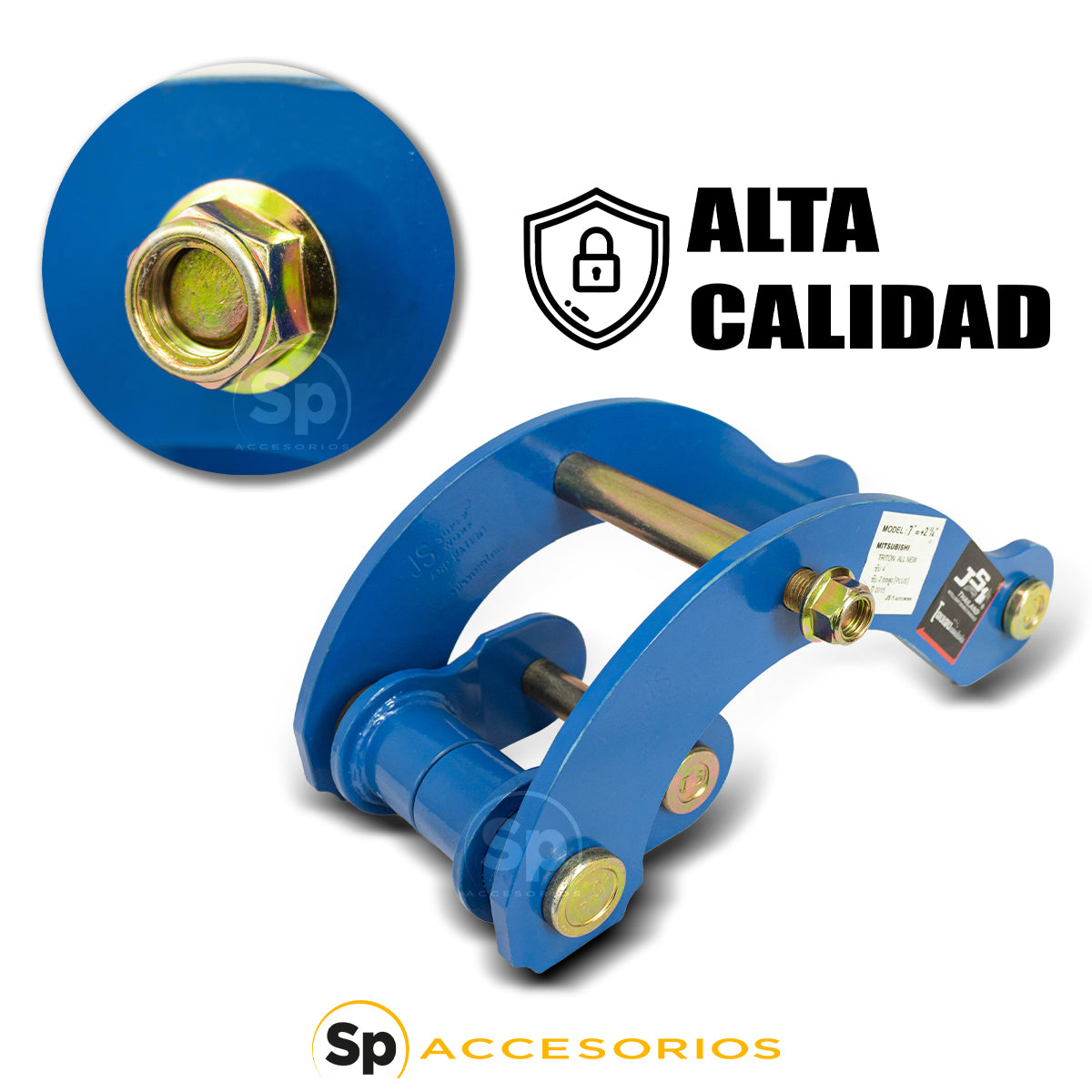 COLUMPIOS SUSPENSIÓN SUAVIDAD PARA MITSUBISHI L200 2016-2023 TRASERO