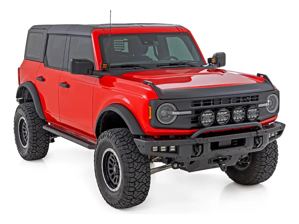 Par De Faros Modulo Led Ámbar Para Vehiuclos 4x4 Rough