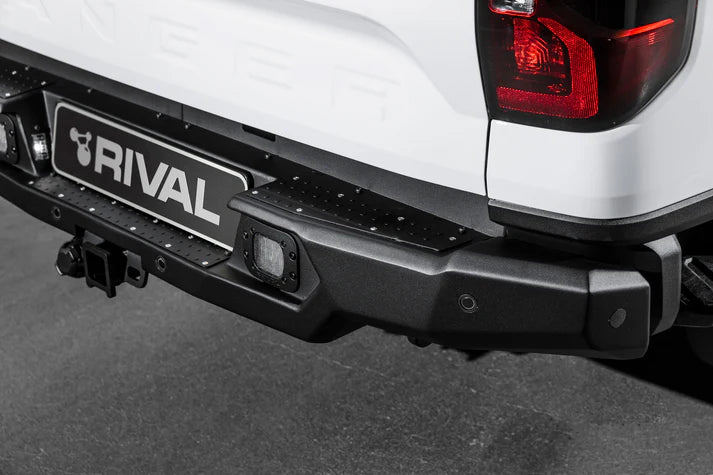 DEFENSA TRASERA RIVAL DE ALUMINIO FORD RANGER 2023+