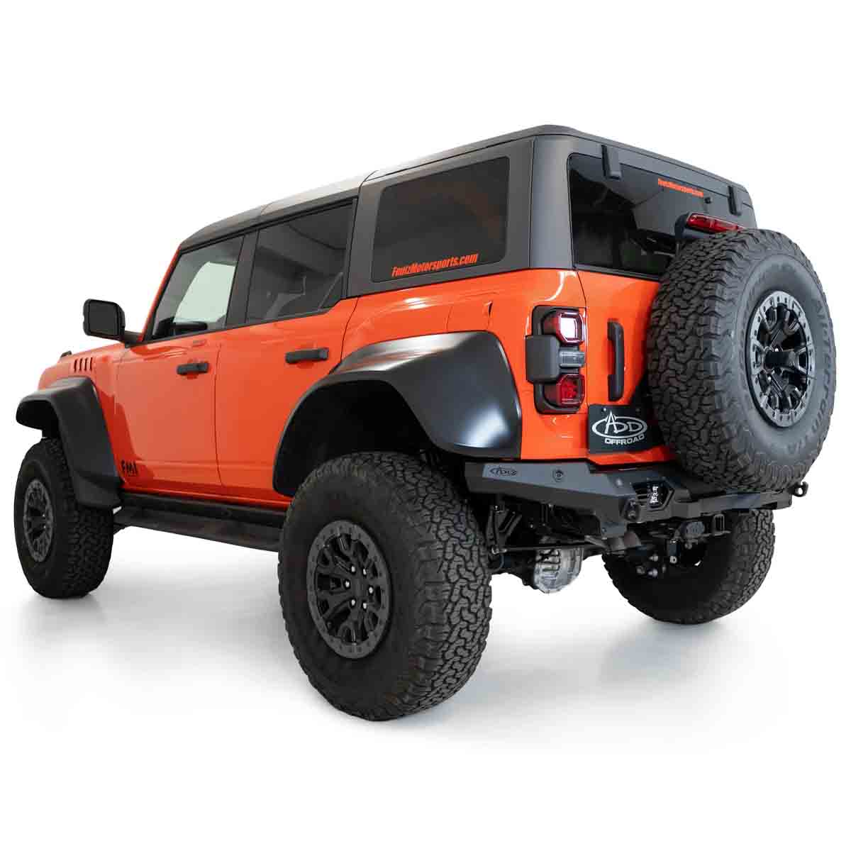 DEFENSA TRASERA BOMBER PARA FORD BRONCO RAPTOR 2022 - 2024