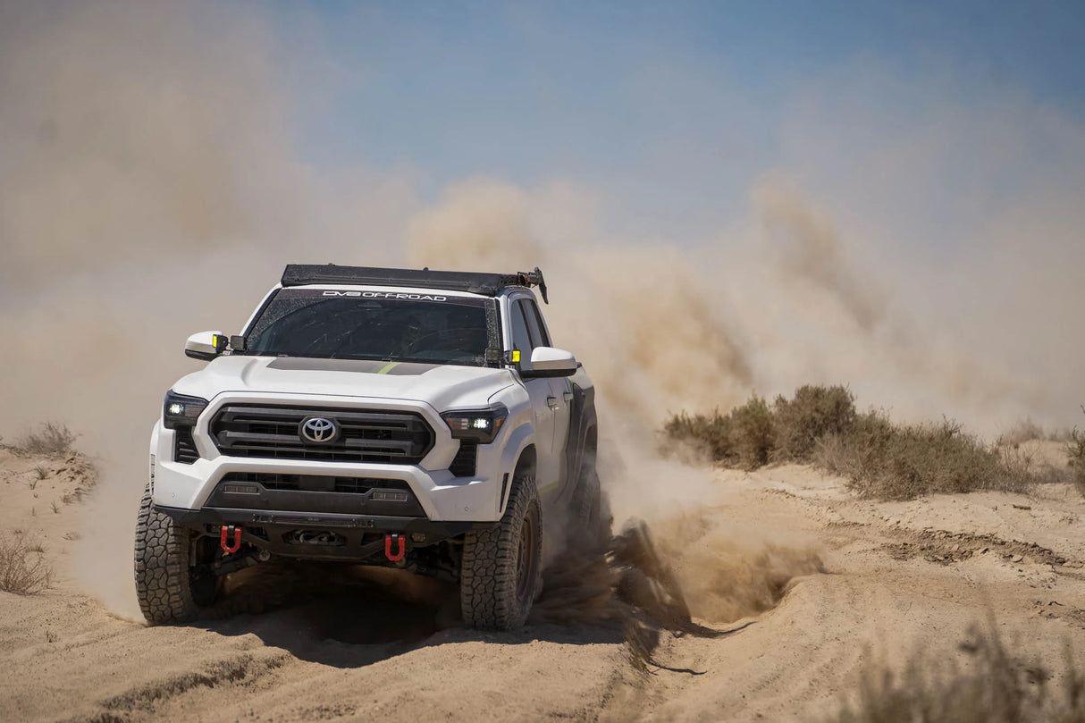 Bumper Defensa Delantera DV8 Off Road Metalica Compatible Con Winch para Toyota Tacoma 2024-2026