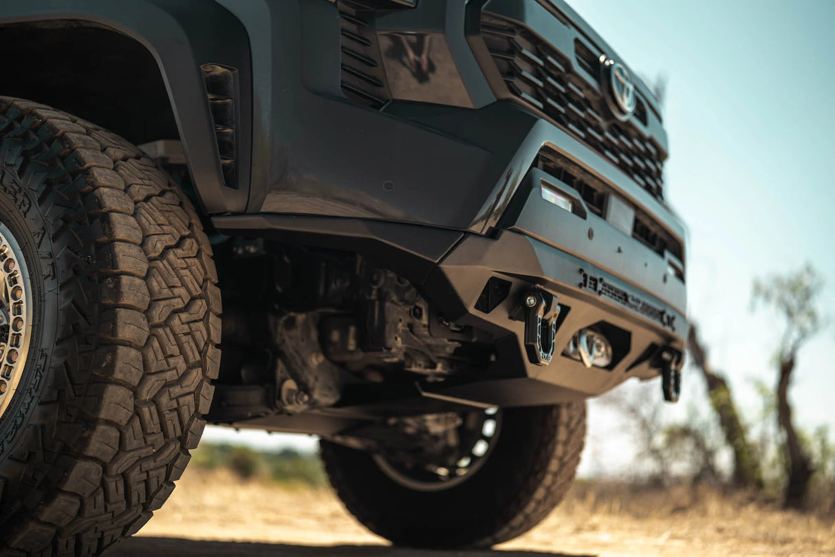 Bumper Defensa Delantera DV8 Off Road Metalica Compatible Con Winch para Toyota Tacoma 2024-2026