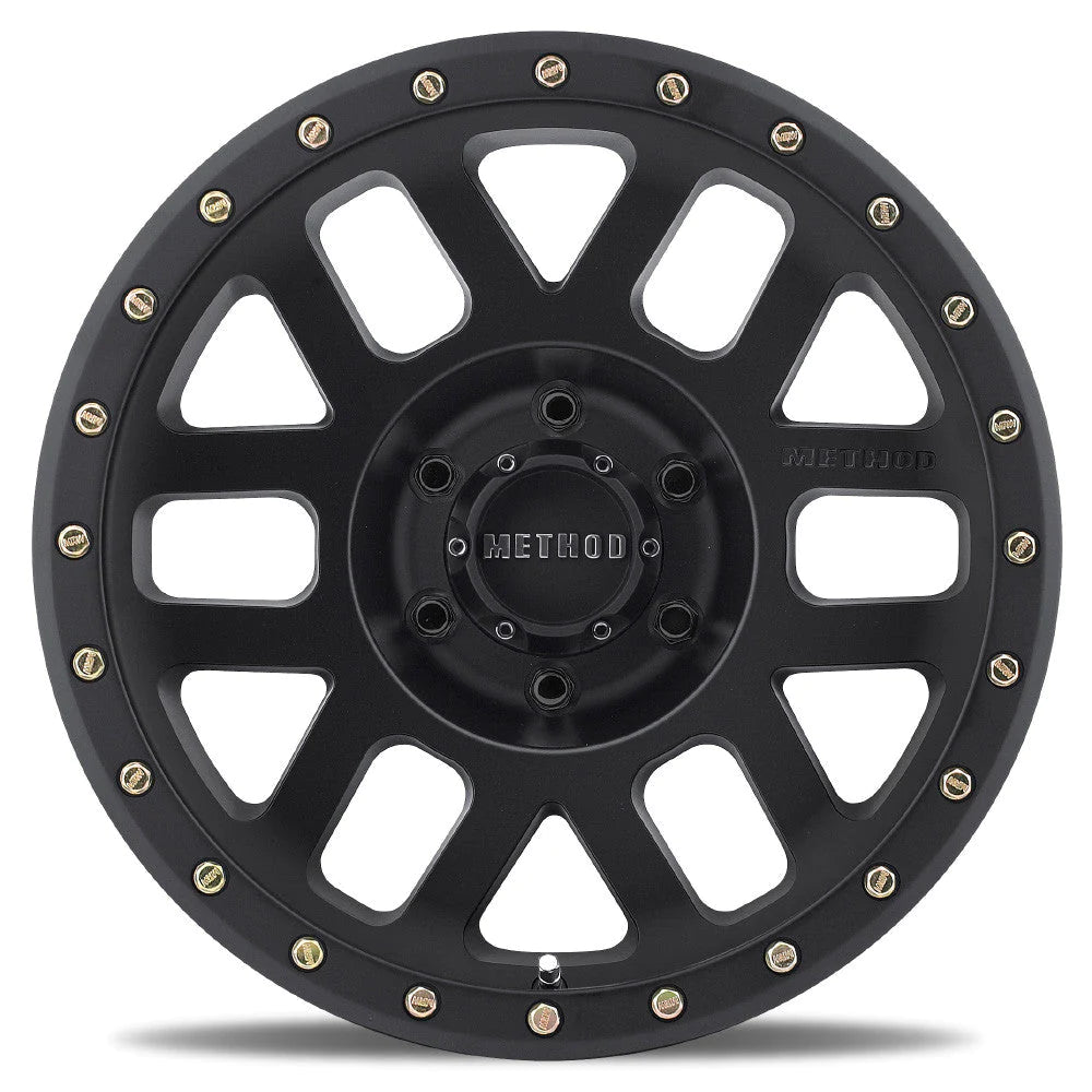 RINES METHOD MR309 GRID 17X8.5 6X120 CB83 ET0 MATTE BLACK