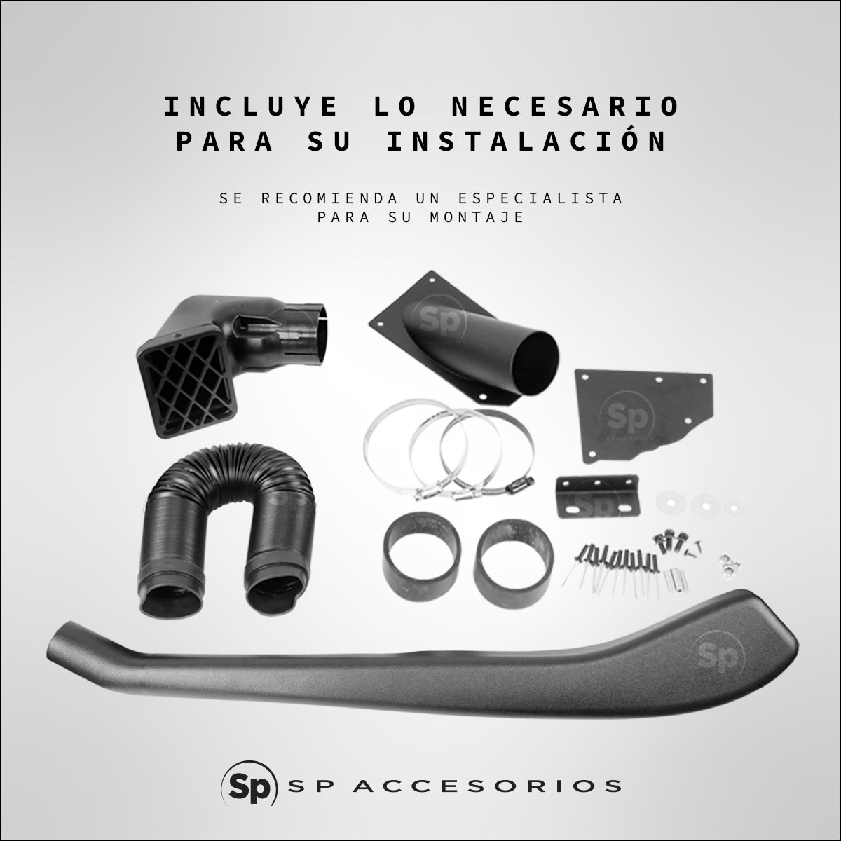 SNORKEL PLASTICO ABS PARA JEEP WRANGLER TJ
