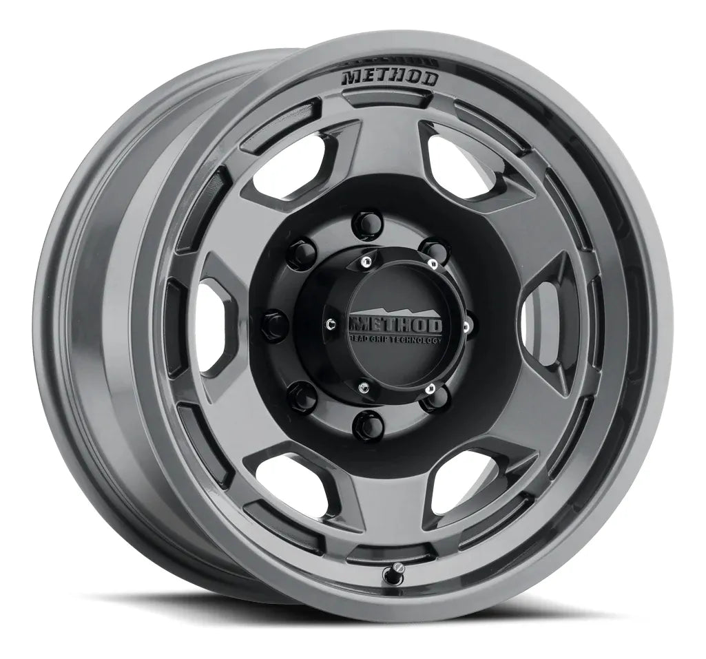 Rin Method Mr708 17x8.5 6x5.5 Gloss Titanium