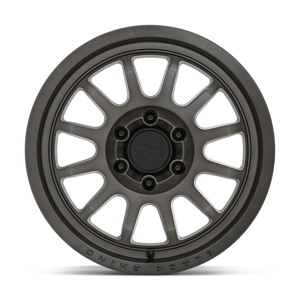 RINES BLACK RHINO RAPID 17X9.5 5X127 CB71.6 ET-18 MATTE BRUSHED GUNMETAL