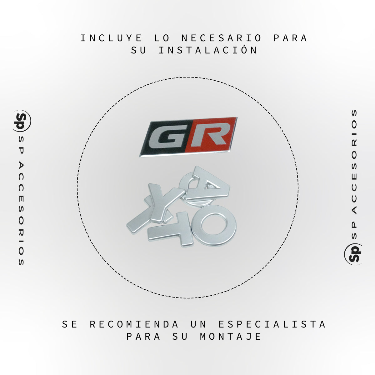 PARRILLA LED GR PARA TOYOTA HILUX 2020 - 2024