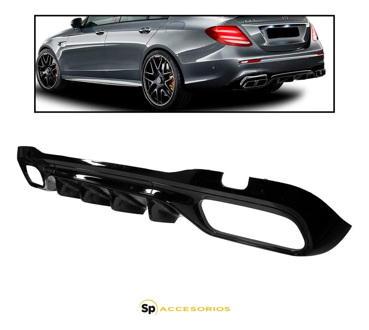 Body Kit Para Amg 16-19 Tipo Class E Coupe A E63s Estético
