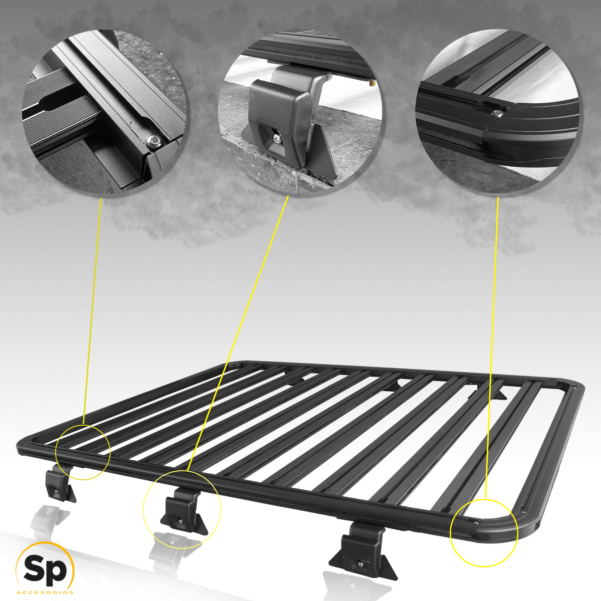 CANASTILLA PORTA EQUIPAJE PARA JEEP WRANGLER JL 2018 - 2024