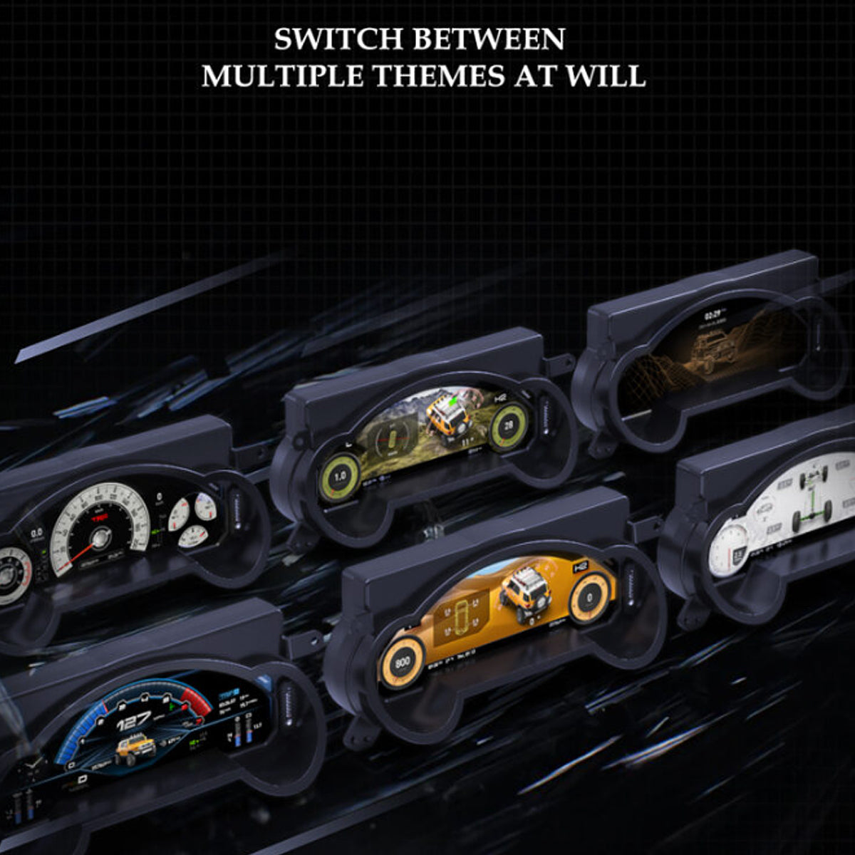 PANTALLA MULTIMEDIA CAROBOTOR DASHBOARD PARA FJ CRUISER 2007 - 2017