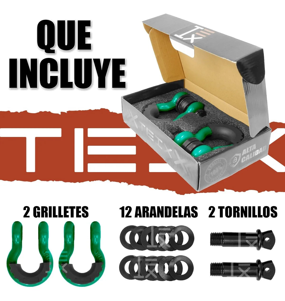 GRILETES DE UNION UNIVERSAL