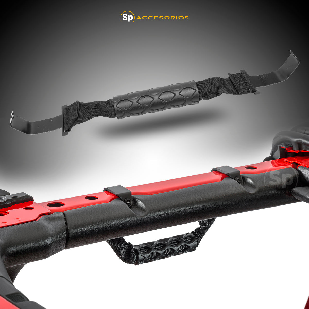 AGARRADERAS CHANGUERAS FRONTALES PARA JEEP WRANGLER JL 2018 - 2024 Y GLADIADOR 2019 - 2024