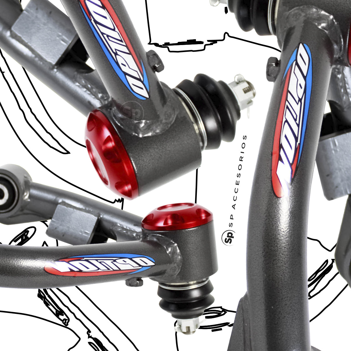 HORQUILLAS PARA MITSUBISHI L200 2016 - 2024