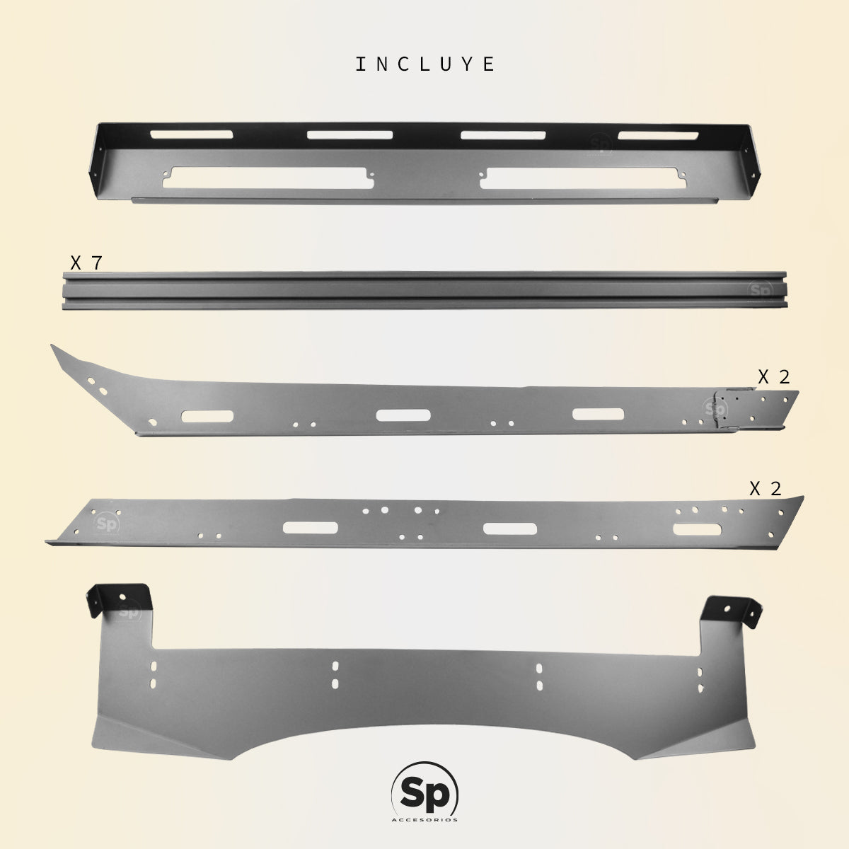 CANASTILLA PARA FORD BRONCO 2020 - 2024 4 PUERTAS