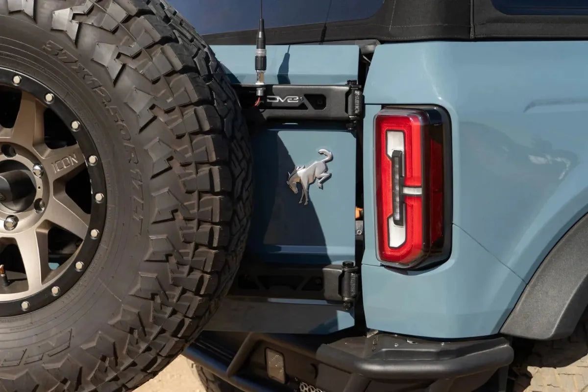Relocalizador Llanta Dv8 Offroad Para Ford Bronco año 21-25 Negro