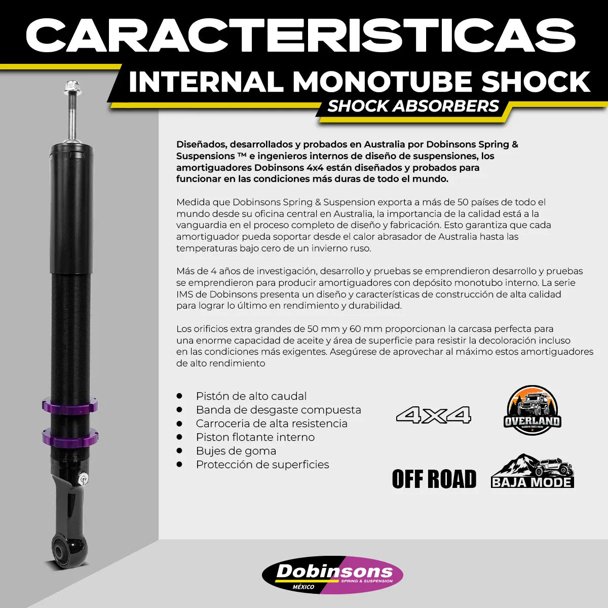 Amortiguador Delantero Ims Dobinsons 4runner 5ta Gen 2009+