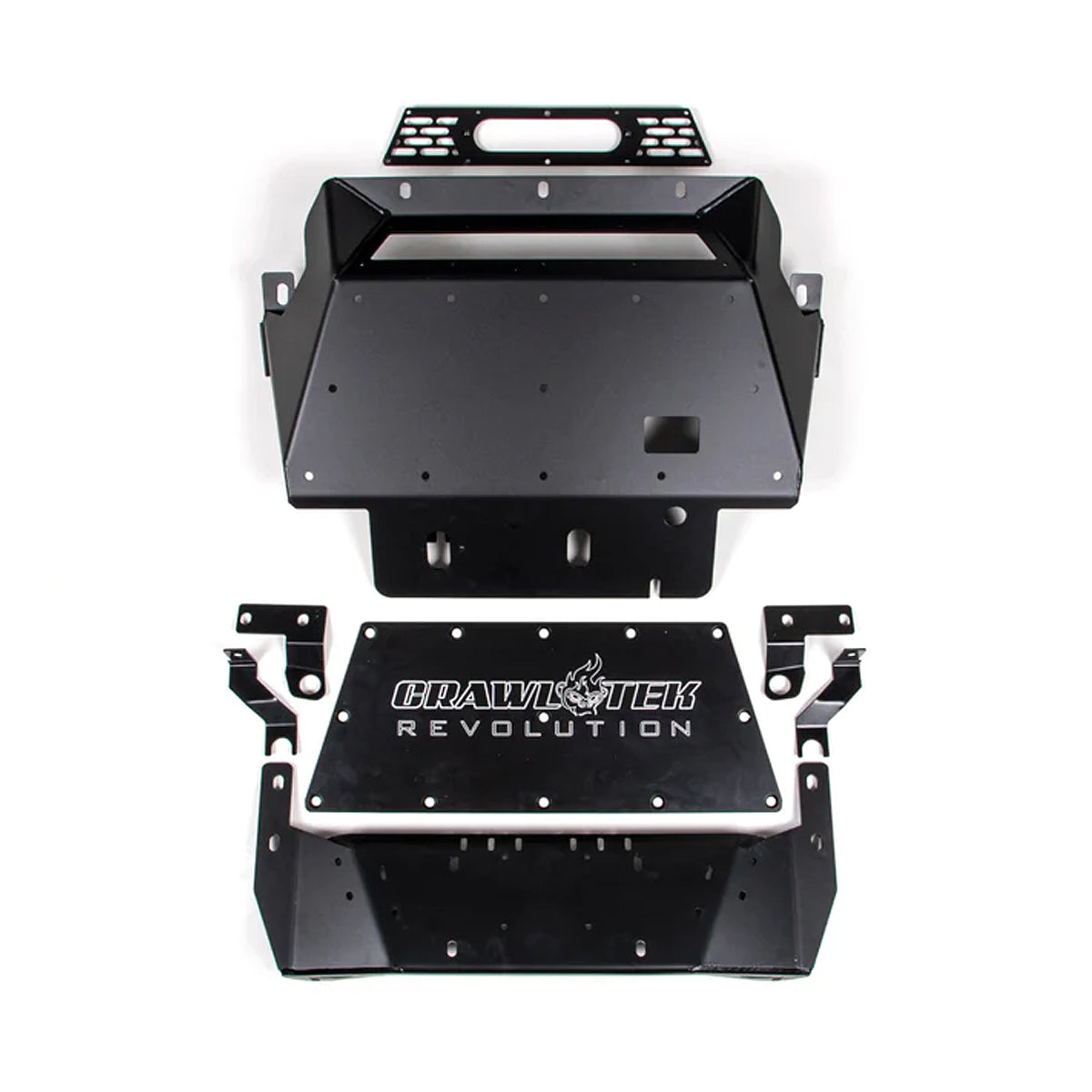 PLACA PROTECTORA DELANTERA CRAWLTEK SOPORTE DE WINCH PARA FORD BRONCO