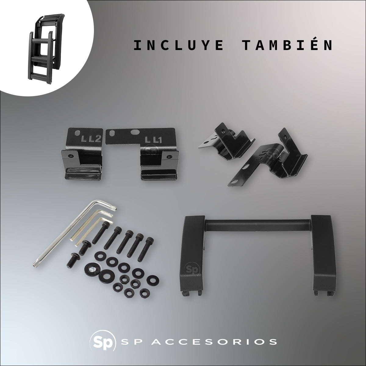 CANASTILLA TEIX CON ESCALERA OFF ROAD PARA JEEP WRANGLER JL 2018 - 2024