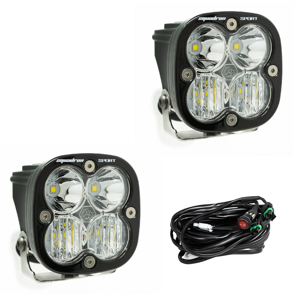 BAJA DESING FARO LED DUALLY SQUADRON R SPORT DRIVING BLANCO