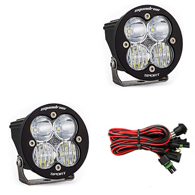 FAROS LED CLEAR BAJA DESING SQUADRON R SPORT DRIVING COMBO